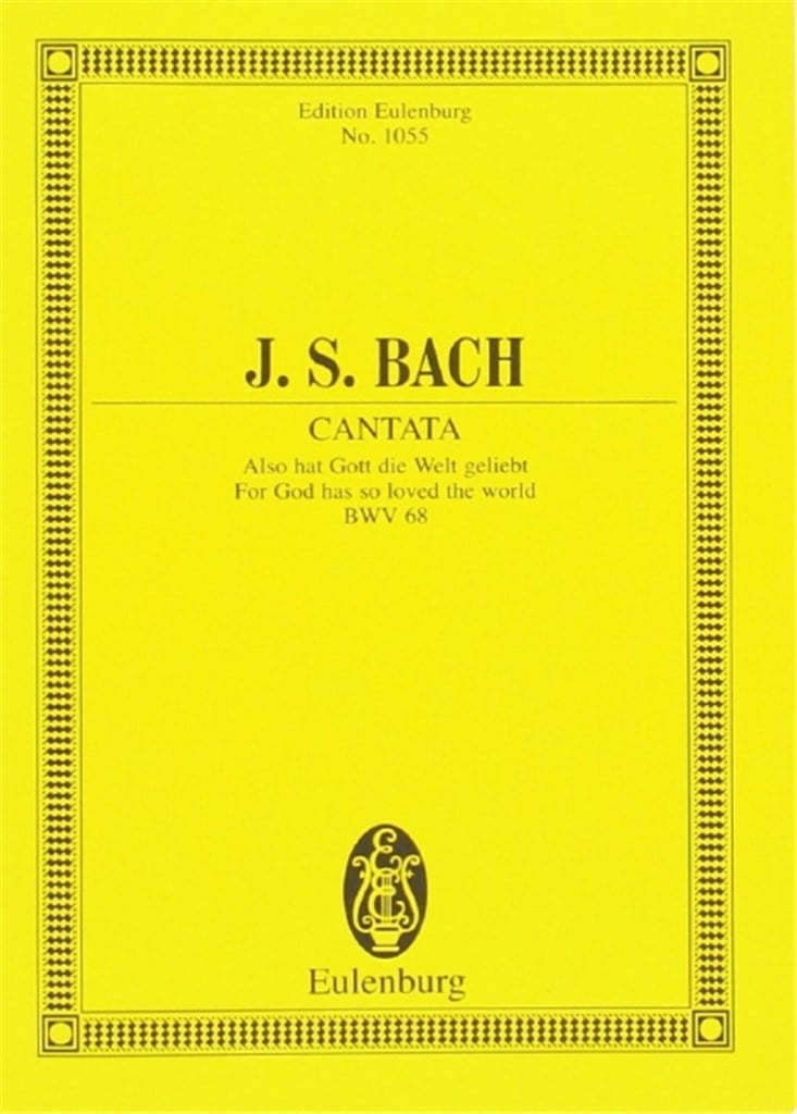 Cantata No. 68 (Feria 2 Pentecostes) BWV 68